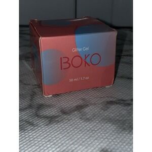 BOKO Creative Glitter Gel Rave Carnival Teal Green 50ml Festival Body Hair